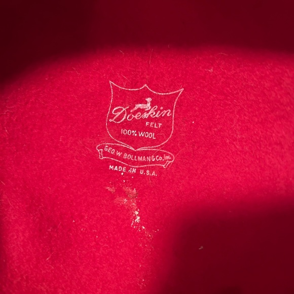 Cute red vintage hat - Picture 2 of 6